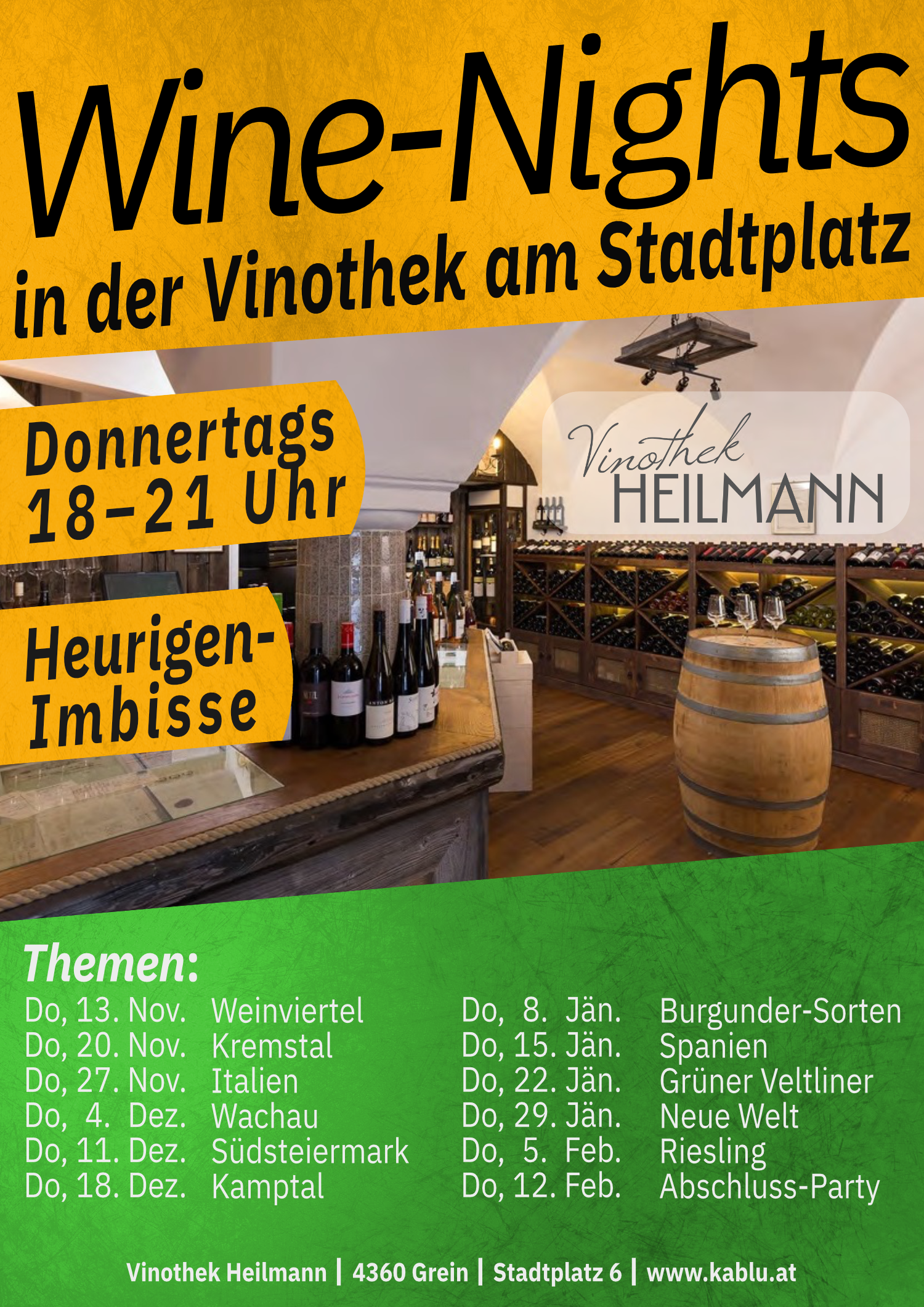 A3 Vinothek Wine-Nights 2025-26