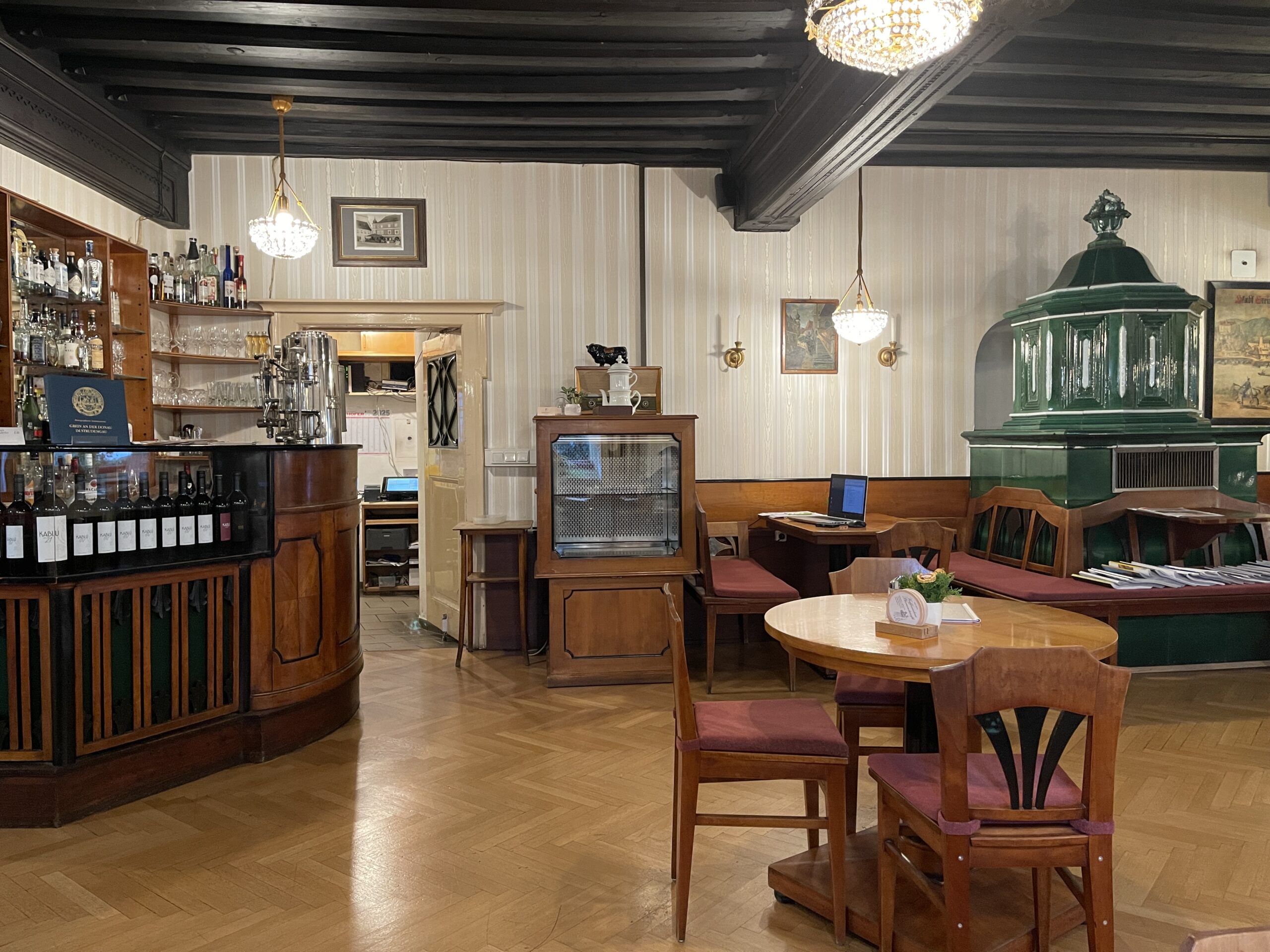 Innenansicht des Kablu-Lokals