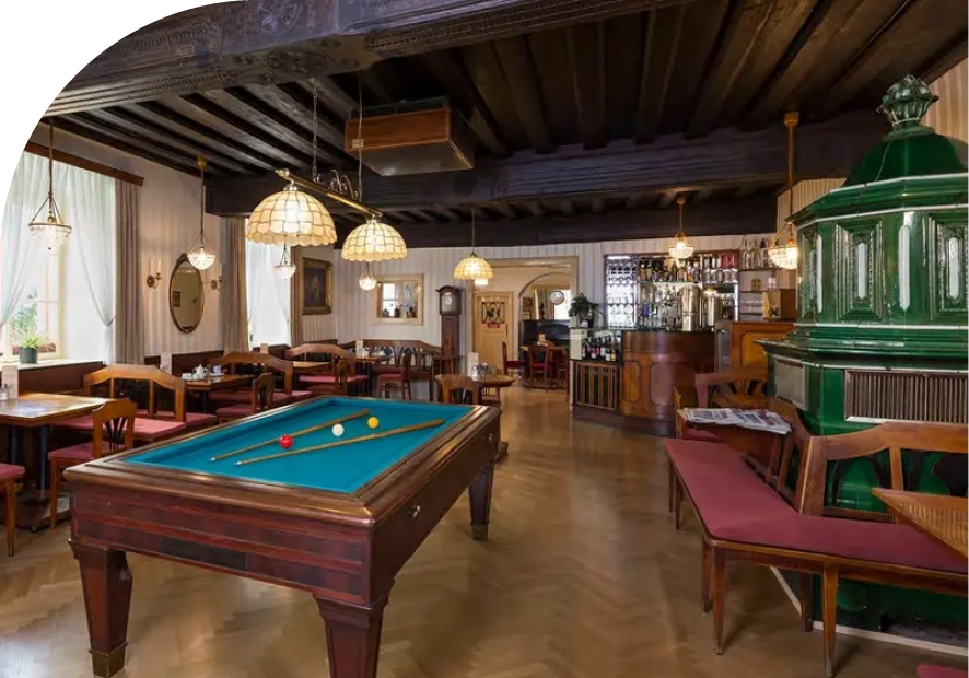 Historisches Biedermeier Kaffeehaus Kablu